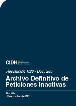 Archivo Definitivo de Peticiones Inactivas